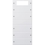 GIRA 219503 Wippenset 5f Plus (2+3) System 55 Reinweiß(lack.) 