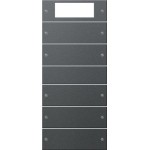 GIRA 219528 Wippenset 5f Plus (2+3) System 55 Anthrazit(lack.) 