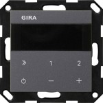 GIRA 232028 UP-Radio IP System 55 Anthrazit 