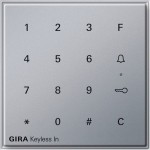 GIRA 260565 Gira Keyless In Codetastatur Gira TX_44 (WG UP) F Alu 