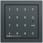 Gira 260573 Keyless In Codetastaturmodul System 70 Anthrazit lackiert 