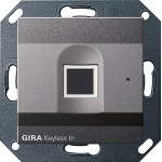 GIRA 261728 Gira Keyless In Fingerprint-Leseeinheit System 55 Anthrazit 