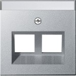 GIRA 264026 Abd. 30° + BSF f. Tragring MJ 2f System 55 F Alu 