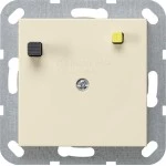 Gira 266401 FI-Schutzschalter mit 30 mA Fehlerstromauslösung, geeignet für System 55 Programmübergreifend, Farbe 