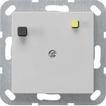 Gira 2664015 FI-Schutzschalter mit 30 mA Fehlerstromauslösung, grau matt lackiert, passend für System 55 