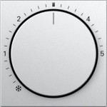 GIRA 270226 Abd. RTR Kontroll System 55 F Alu 