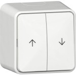 GIRA 315913 Wipp-Jal.schalter Pfeile + Montagepl. AP Reinweiß 