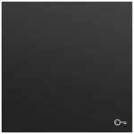 Gira 328774 Wippe mit Tür-Symbol in Schwarz matt lackiert passend für System 70 Programmübergreifend (Zubehör) 