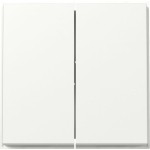 GIRA 329566 Wippe 2f Gira TX_44 (WG UP) Reinweiß