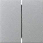 GIRA 349526 Wippe 2f gerade System 55 F Alu 