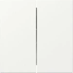 GIRA 349527 Wippe 2f gerade System 55 Reinweiß m 