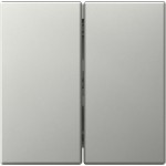 GIRA 3495600 Wippe 2f gerade System 55 Edelstahl 