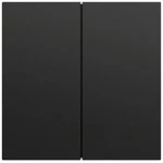 Gira 349574 Wippe 2f gerade System 70 Schwarz matt lackiert 
