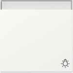 GIRA 367327 Wippe Symb. Klingel + BSF System 55 Reinweiß m 