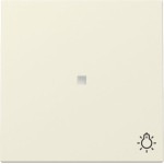 GIRA 367401 Wippe Kontrollf. + Symb. Licht System 55 Cremeweiß 