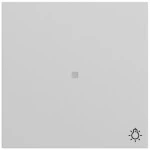 Gira 367476 Wippe mit Kontrollfenster und Symbol Licht in Grau matt lackiert passend für System 70 (Zubehör) 