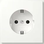 GIRA 418866 SCHUKO-Steckd. (IP20) Gira TX_44 Reinweiß 