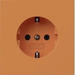 GIRA 4188709 SCHUKO-Steckd. ZSV Flächenschalter Orange 