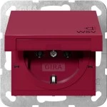 GIRA 4454108 SCHUKO-Steckd. KD WSV System 55 Rot 