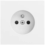 Gira 448572 Steckdose 16 A 250 V~ mit Erdungsstift und erhöhtem Berührungsschutz Safety Plus, Reinweiß seidenmatt 