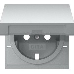 GIRA 492226 EZ-TL: Abd. SCHUKO-Steckd. KD System 55 