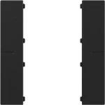 Gira 5017005 Wippenset 1-fach passend für Tastsensor 4.55 Plus in Schwarz matt aus der Serie System 55 