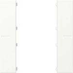 Gira 501727 Wippenset 1fach passend für Tastsensor 4.55 Plus in Reinweiß seidenmatt, kompatibel mit System 55 