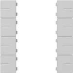 Gira 5020015 Wippenset 4-fach passend für Tastsensor 4.55 Plus in Grau matt aus der Serie System 55 Programmübergreifend 