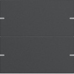 GIRA 5022928 Wippenset 2f Tastsens.4.95 Alum.Anthrazit(lack.) 