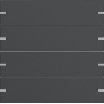 GIRA 5024928 Wippenset 4f Tastsens.4.95 Alum.Anthrazit(lack.) 