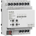 GIRA 503300 Schalt-/Jal.aktor 6f/3f 16 A REG Kmf KNX Secure 