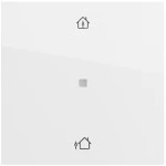Gira 510670 Multi-Bedienaufsatz 1-fach mit Heizmodus für KNX zur Steuerung von System 3000 Einsätzen und entfernten KNX 