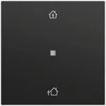 Gira 510674 Multi Bedienaufsatz 1-fach mit Heizmodus für KNX Steuerung, passend für System 70 Programmübergreifend 
