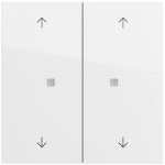 Gira 510870 Multi Bedienaufsatz 2-fach mit Pfeilsymbolen für KNX zur Steuerung von System 3000 Einsätzen und entfernten 