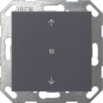 GIRA 517228 Taster Wippe 1f Pfeile OneKNX System 55 Anthrazit 