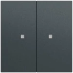 Gira 517373 Taster Wippe 2f OneKNX System 70 Anthrazit lackiert 