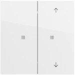 Gira 517570 Taster Wippe 2f unbedruckt Pfeile OneKNX System 70 Reinweiß 