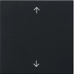 GIRA 5361005 S3000 Bedienaufs. Pfeile System 55 Schwarz m 