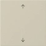 GIRA 536101 S3000 Bedienaufs. Pfeile System 55 Cremeweiß 