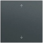 Gira 536173 Bedienaufsatz mit Pfeilsymbolen in anthrazit lackiert passend für System 3000 und System 70 (Zubehör) 