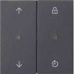 GIRA 536328 S3000 Bedienaufs. Memory Pfeile System 55 Anthrazit 