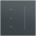 Gira 536573 Touchaufsatz für System 3000 mit drei speicherbaren Helligkeitswerten, Status-LED und erhoehter 
