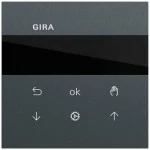 Gira 536673 S3000 Jal.- Schaltuhr Display System 70 Anthrazit lackiert 