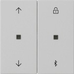 GIRA 5367015 S3000 Jal.-/Schaltuhr BT Pfeile System 55 Grau m 