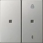 Gira 5381600 Gira Jalousie- und Schaltuhr BT aus Edelstahl für System 3000 mit Bluetooth-Steuerung 