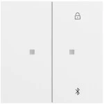 Gira 538172 Jalousie- und Schaltuhr mit Bluetooth-Steuerung für System 70 und System 3000, Reinweiß matt lackiert 
