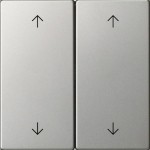 GIRA 5387600 Wippe 2f Pfeile System 55 Edelstahl 