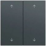 Gira 538773 Wippe 2f Pfeile System 70 Anthrazit lackiert 
