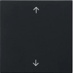 GIRA 5389005 Wippe 1f Pfeile System 55 Schwarz m 