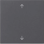 GIRA 538928 Wippe 1f Pfeile System 55 Anthrazit 